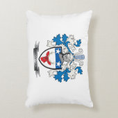 トムソンの家紋の紋章付き外衣 アクセントクッション (正面(垂直))