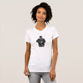 トムソンの自動小銃を持つChurchill Tシャツ (正面フル)