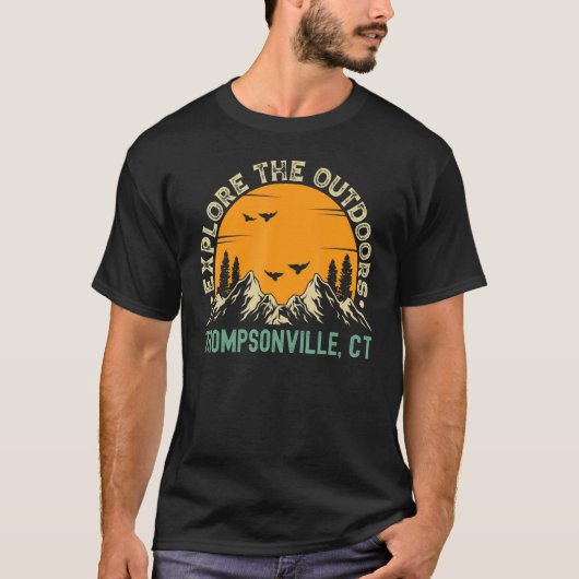 トムソンヴィルコネチカットアウトドア Tシャツ (正面)