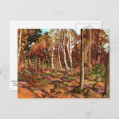 トムソン – アルゴンキンパークの景色 ポストカード (正面/裏面)