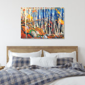 トムソン – インザノースランド キャンバスプリント (インサイチュ (寝室))