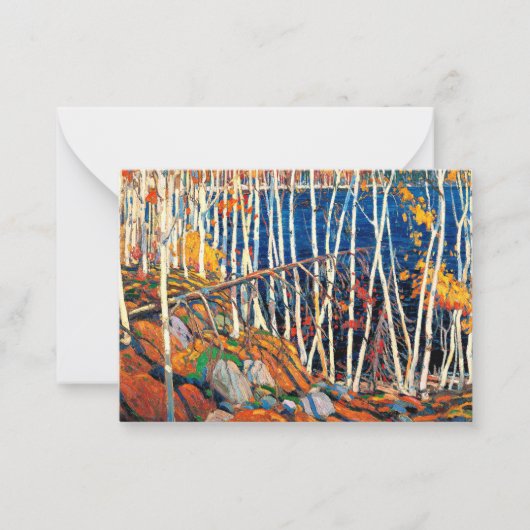 トムソン – インザノースランド ノートカード (正面)