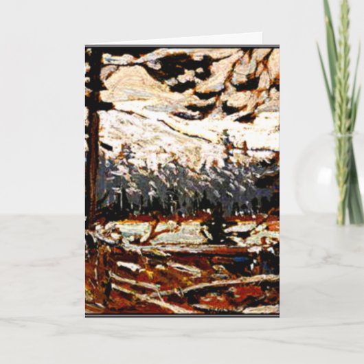 トムソン – ウッドランドインテリアアルゴンキンパーク カード (正面)