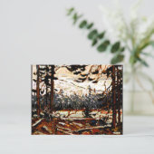 トムソン – ウッドランドインテリアアルゴンキンパーク ポストカード (スタンド正面)