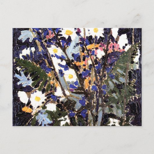 トムソン – カナダの野草 ポストカード (正面)