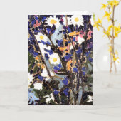 トムソン – カナダワイルドフラワー カード (黄色い花)