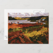 トムソン - カヌー湖、モワットロッジ ポストカード (正面/裏面)