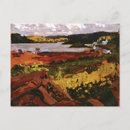 トムソン - カヌー湖、モワットロッジ ポストカード (正面)