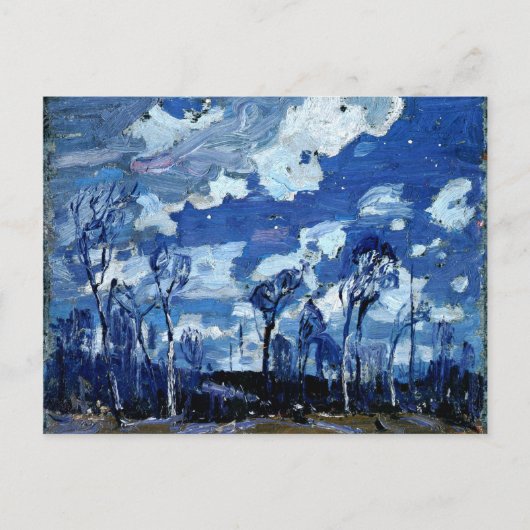 トムソン-ノクターン、ザ樺の木 ポストカード (正面)