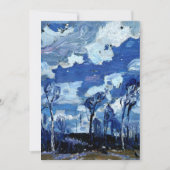 トムソン – ノクターン、樺の木 カード (正面)