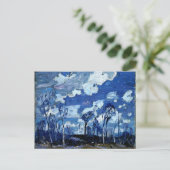 トムソン – ノクターン、樺の木 ポストカード (スタンド正面)