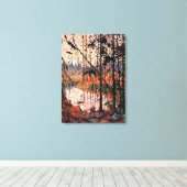 トムソン – ノーザンリバー キャンバスプリント (インサイチュ (ウッドフロア))