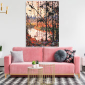 トムソン – ノーザンリバー キャンバスプリント (インサイチュ (リビング))