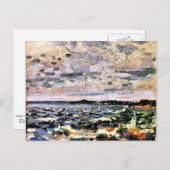 トムソン - パリー・サウンド・ハーバー ポストカード (正面/裏面)