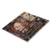 トムソン – 北人気がある川絵画、 タイル (側面)