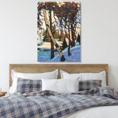 トムソン – 早雪 キャンバスプリント (インサイチュ (寝室))