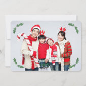 トムテンクリスマスホリデーカード シーズンカード (裏面)