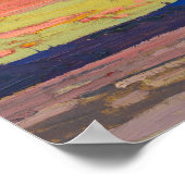 トムトムソン絵画サンセットオンタリオランド ポスター (角)