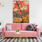 トムトムソン – ツイストメープル キャンバスプリント (インサイチュ (リビング))