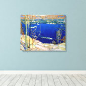 トムトムソン – 春アイス キャンバスプリント (インサイチュ (ウッドフロア))