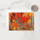 トムトムソン – 1916年秋秋 ノートカード (正面/裏面インサイチュ)