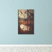 トムトムソン – NORTHERN RIVER 1915 キャンバスプリント (インサイチュ (ウッドフロア))