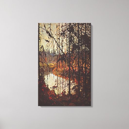 トムトムソン – NORTHERN RIVER 1915 キャンバスプリント (正面)