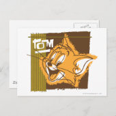 トムハッピー顔 ポストカード (正面/裏面)