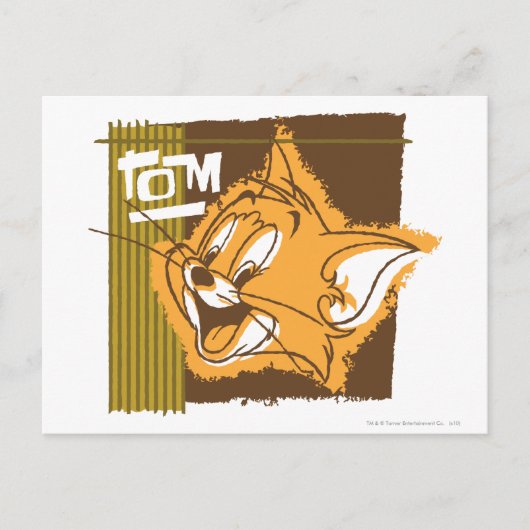 トムハッピー顔 ポストカード (正面)