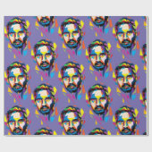 トムハーディウパップポートレート ラッピングペーパー (フラット)