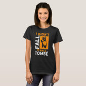 トムベバレエ秋のバレエ引用文 Tシャツ (正面フル)