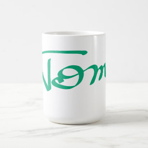 トムレタリングマグ コーヒーマグカップ