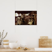 トムロバートザゴールデンフリース ポスター (キッチン)