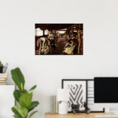 トムロバートザゴールデンフリース ポスター (ホームオフィス)