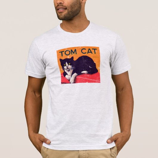 トム猫 Tシャツ (正面)
