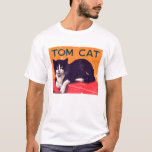 トム猫 Tシャツ<br><div class="desc">トム猫のTシャツ。 私達のお気に入りのなワイシャツの多数そしてまだ1枚によって愛される!</div>