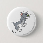 トム蒸し 缶バッジ (正面)