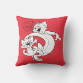 トム・アンド・ジェリー |トムとジェリーが笑う クッション (裏面)