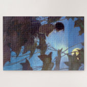 トム・ウォッチング・ザ・ムーン、ジェシー・ウィルコック・スミス ジグソーパズル (横)