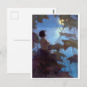 トム・ウォッチング・ザ・ムーン、ジェシー・ウィルコック・スミス ポストカード (正面/裏面)