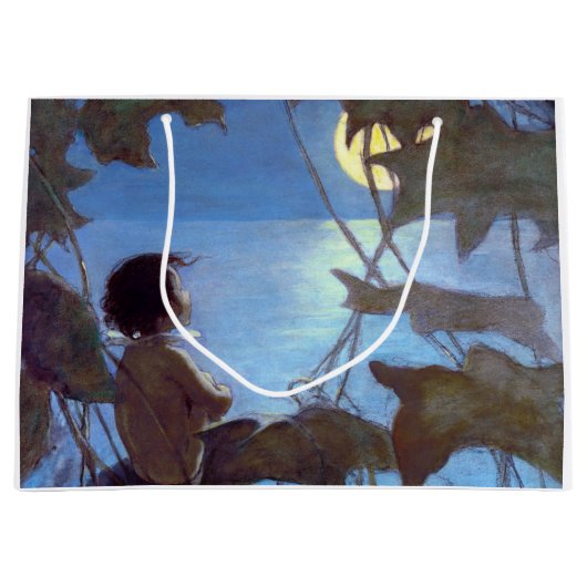 トム・ウォッチング・ザ・ムーン、ジェシー・ウィルコック・スミス ラージペーパーバッグ (正面)