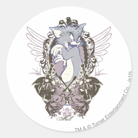 トム・キャット・ウタ・ヘルム ラウンドシール (正面)