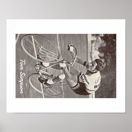 トム・シンプソンのポスタープリント ポスター (正面)