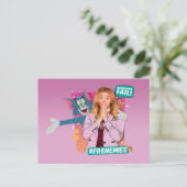 トム&ジェリーとカヤラ – フレニー ポストカード (スタンド正面)