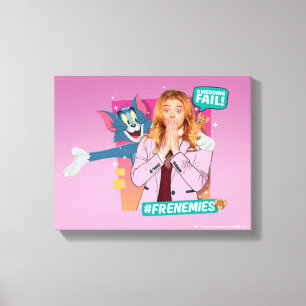 トム&ジェリーウィズカヤフレネミーズ キャンバスプリント