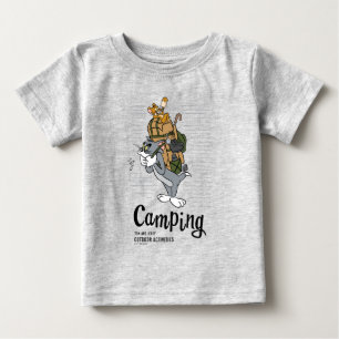 トム&ジェリーキャンプ ベビーTシャツ