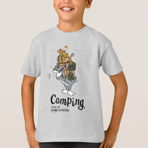 トム&ジェリーキャンプ Tシャツ