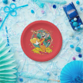 トム&ジェリー新年赤封筒 ペーパープレート (パーティー)