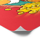 トム&ジェリー新年赤封筒 ポスター (角)