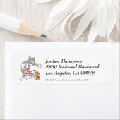 トム&ジェリー絵画ズのバレンタインハート ラベル (インサイチュ)